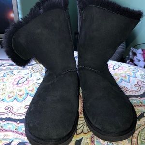 Authentic Ugg Bailey Button Bling Boot